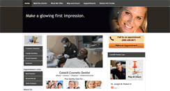 Desktop Screenshot of catskillcosmeticdentist.com